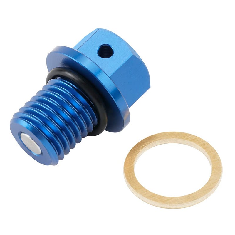 NICECNC Blue M12 x 1.5 Magnetic Oil Drain Plug Bolt Dirt/Street Bike Compatible with Honda XR650L 1993-2021, CR125 CR250 CR480 CR500 CR125R CR250R, CBR400R 500R 600RR CBR1000RR,See Fitment - Image 3